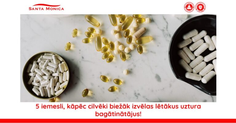 Lētāks uztura bagātinātājs – 5 iemesli, kāpēc cilvēki biežāk izvēlas CENU!