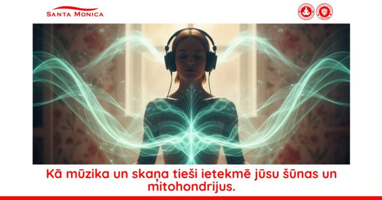 Kā mūzika un skaņa tieši ietekmē jūsu šūnas un mitohondrijus